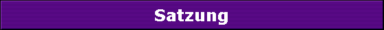 Satzung